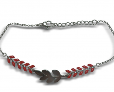 Pulsera de hojas